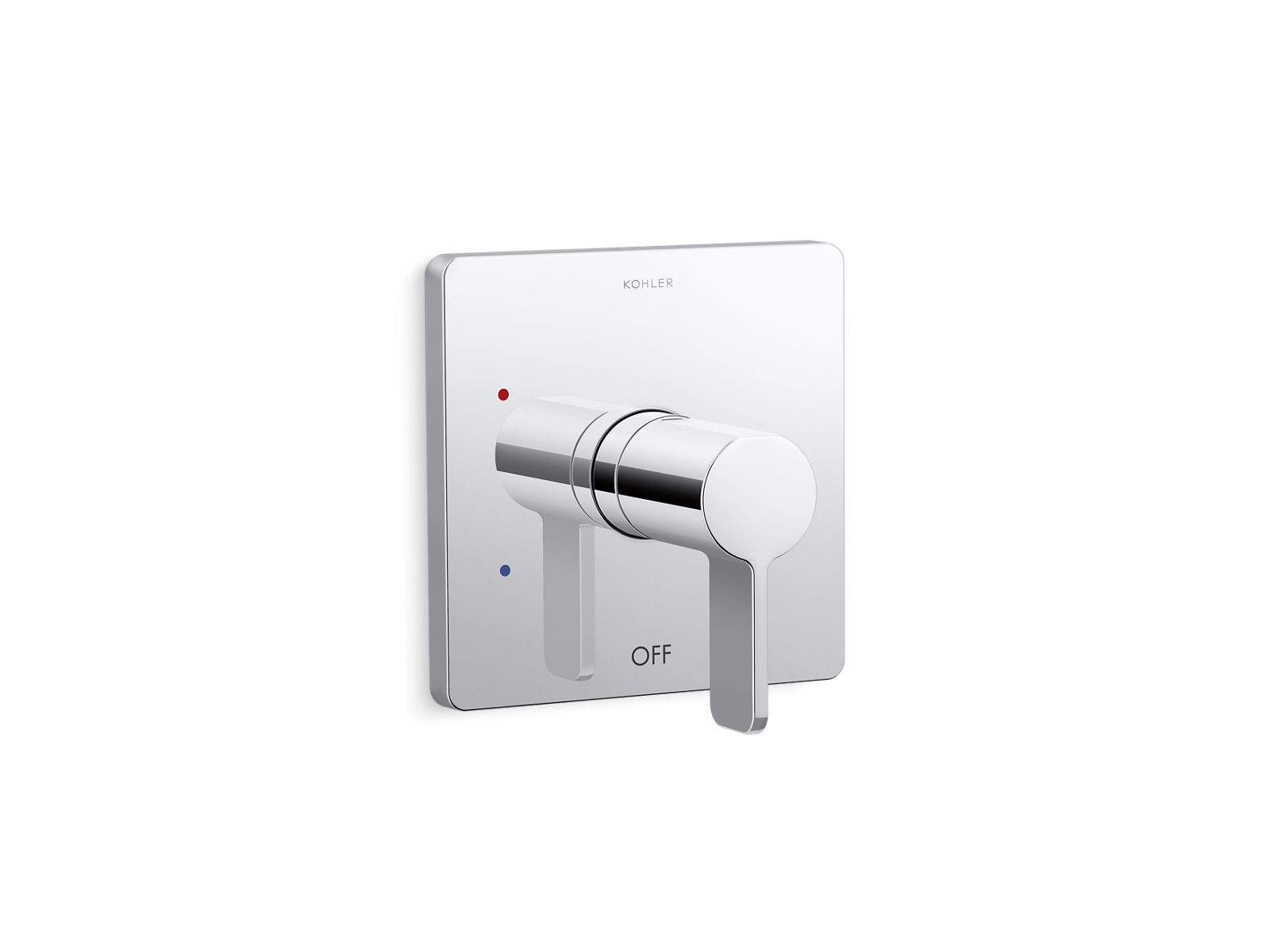 Kohler Parallel Pressure Balanced Valve Trim Only with Single Lever Handle - Less Rough In - APEX Supply Co.