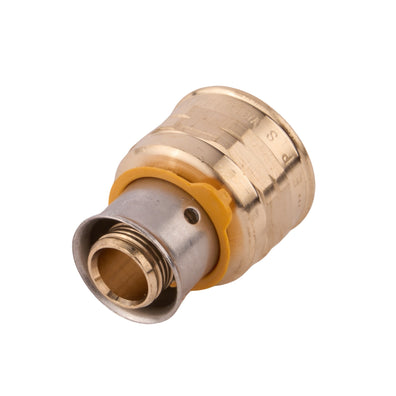 Viega Press Bronze Adapter Press x FPT (Lead Free) 1/2"