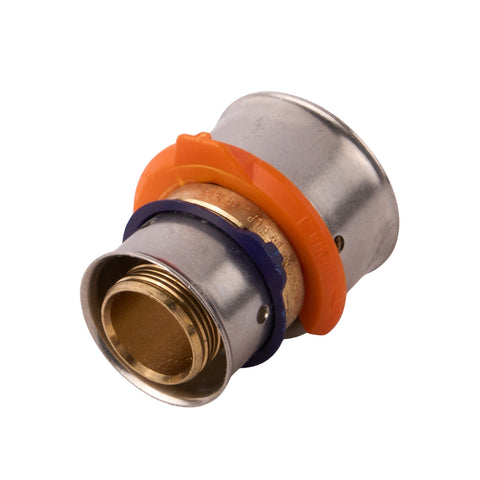 Viega Press Bronze Coupling (Lead Free) 3/4" x 1"