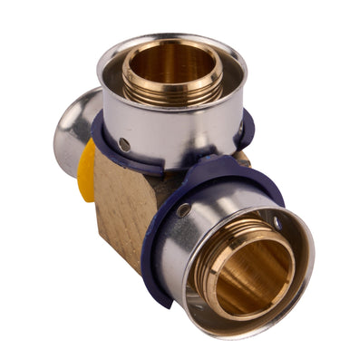 Viega Press Bronze Reducing Tee (Lead Free) - APEX Supply Co.