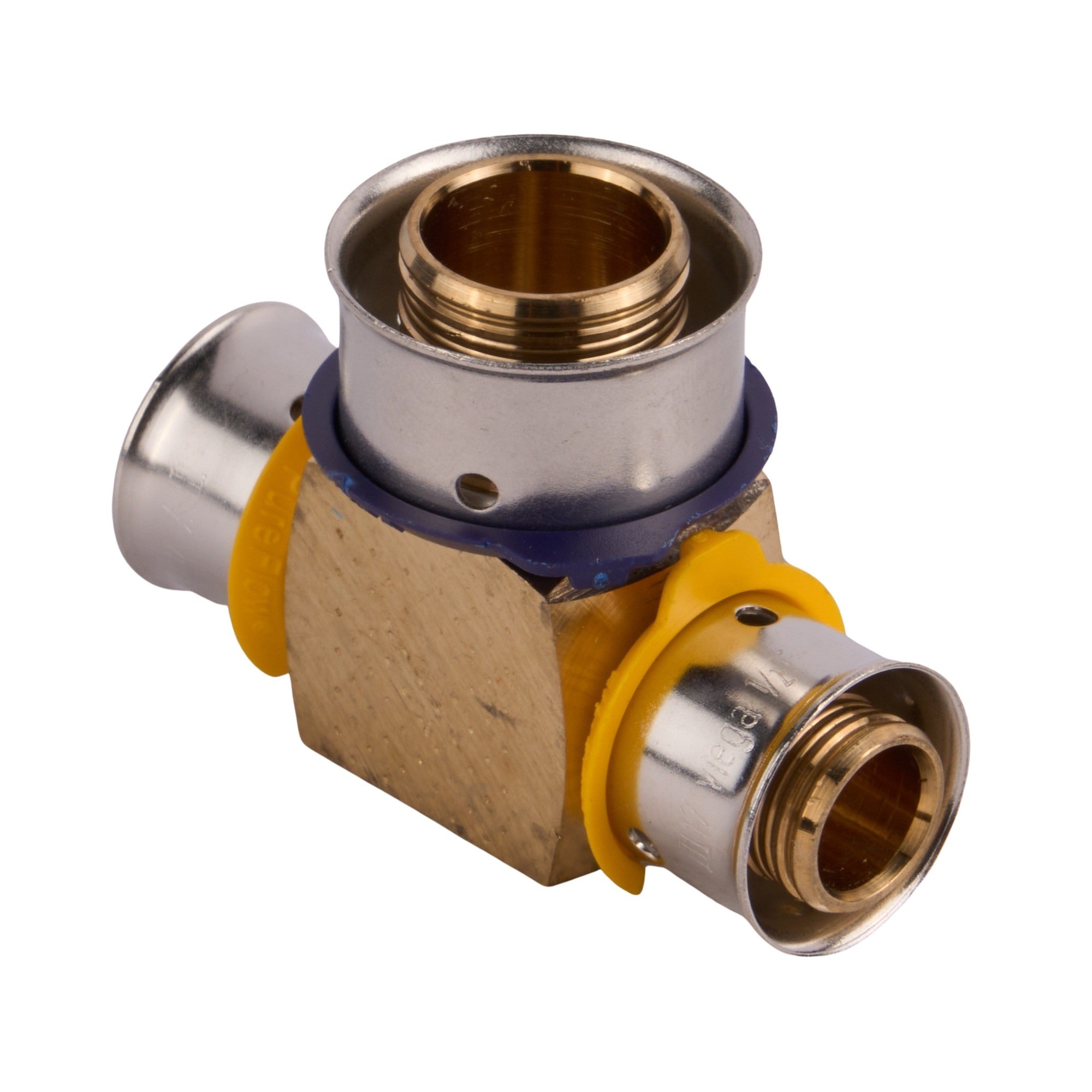 Viega Press Bronze Reducing Tee (Lead Free) - APEX Supply Co.