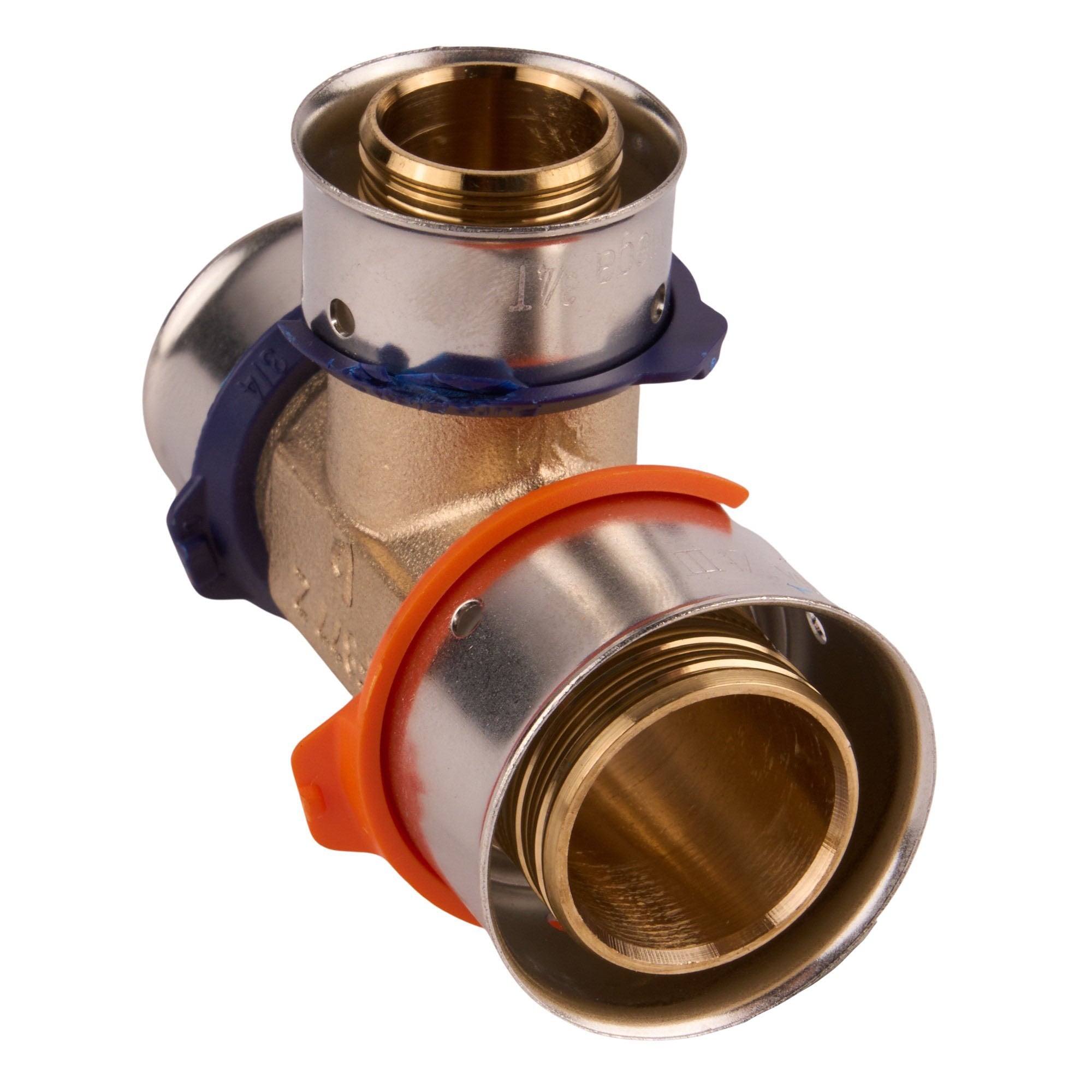 Viega Press Bronze Reducing Tee (Lead Free) - APEX Supply Co.