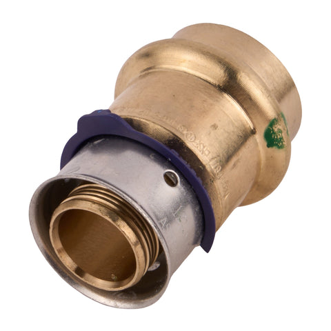 Viega Press Bronze Adapter PEX Press x ProPress (Lead Free) 3/4"