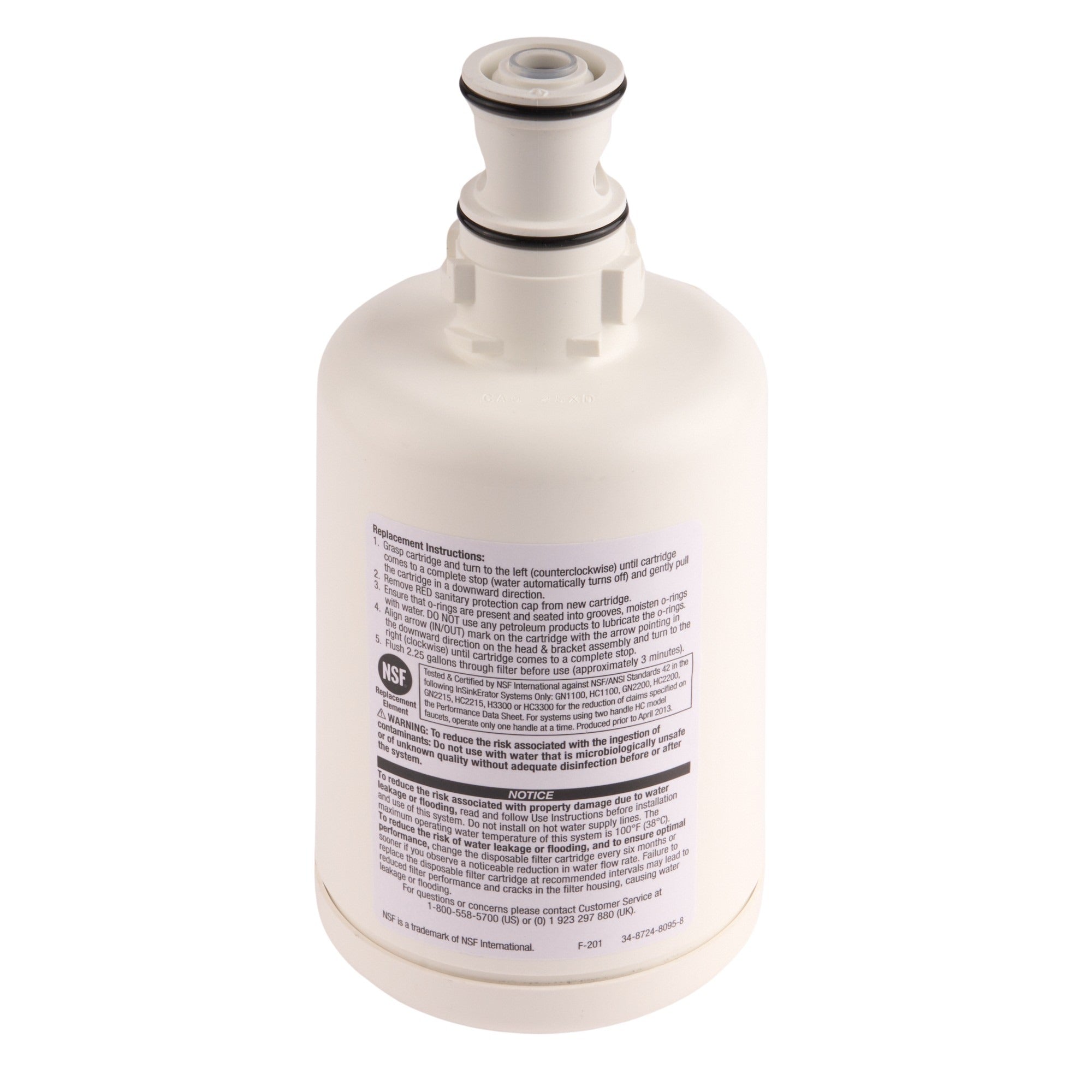 Insinkerator Water Filter F - 201R (Twin Pack) - APEX Supply Co.
