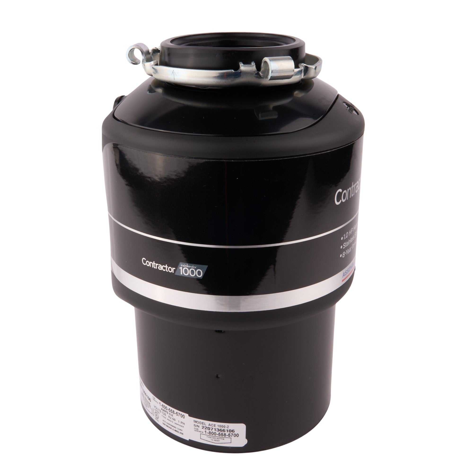 Insinkerator Contractor 1000 Garbage Disposal 1 HP