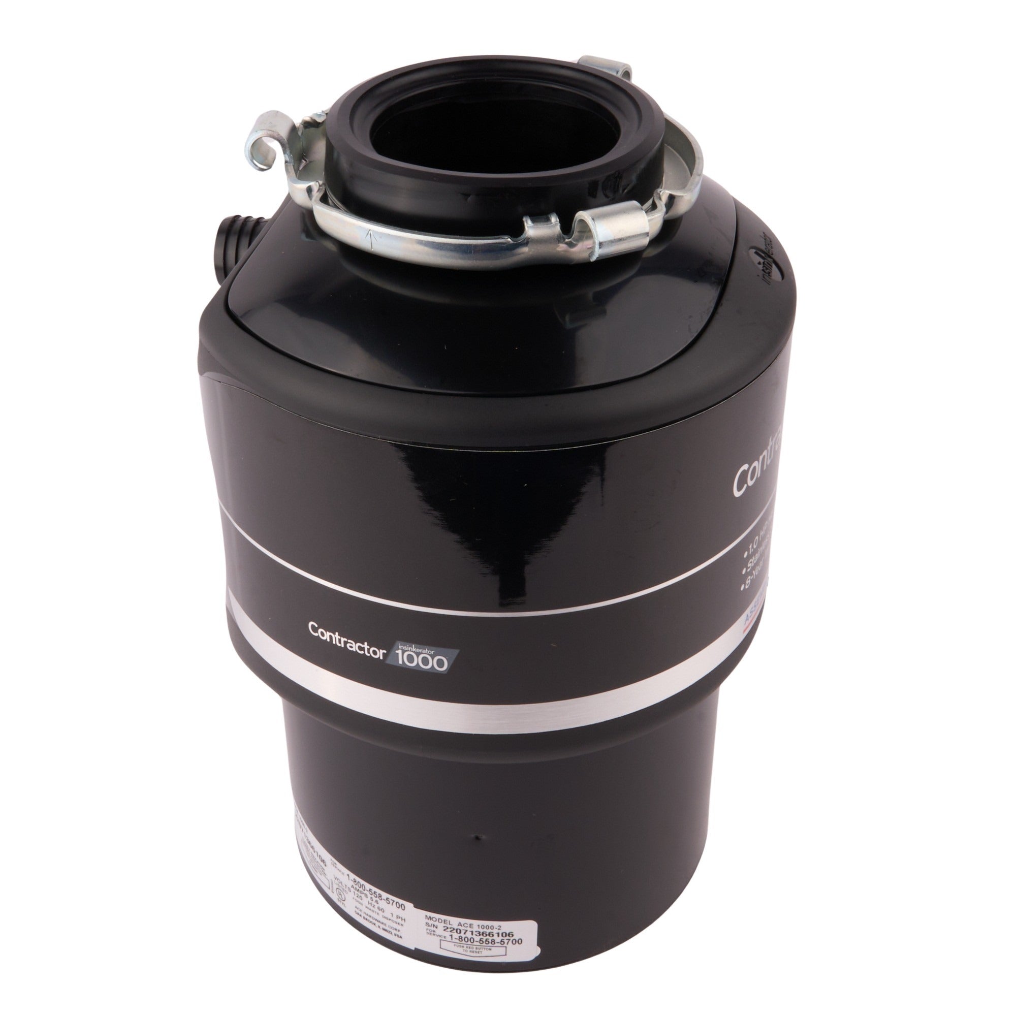 Insinkerator Contractor 1000 Garbage Disposal 1 HP - APEX Supply Co.