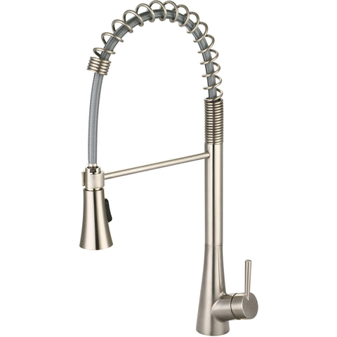 Olympia Faucets i2 1.5 GPM Single Hole Pre - Rinse Kitchen Faucet - APEX Supply Co.