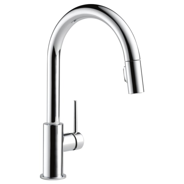 Delta Trinsic Pull - Down Kitchen Faucet with Magnetic Docking Spray Head - APEX Supply Co.