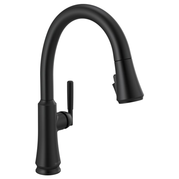 Delta Coranto 1.8 GPM Single Hole Pull Down Kitchen Faucet with Magnetic Docking Spray Head and ShieldSpray - APEX Supply Co.