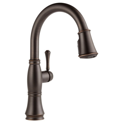 Delta Cassidy Pull - Down Kitchen Faucet with Magnetic Docking Spray Head and ShieldSpray - APEX Supply Co.