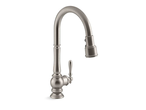 Kohler Artifacts 1.5 GPM Single Hole Pull Down Kitchen Faucet - APEX Supply Co.