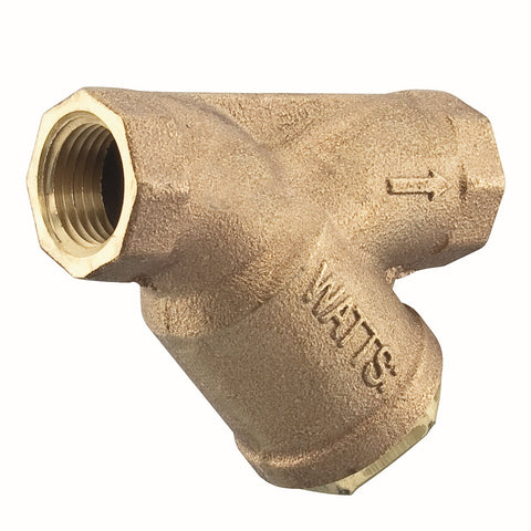 1-1/4" LF777SM1-20 Lead Free Bronze Wye Strainer (Threaded) - APEX Supply Co.