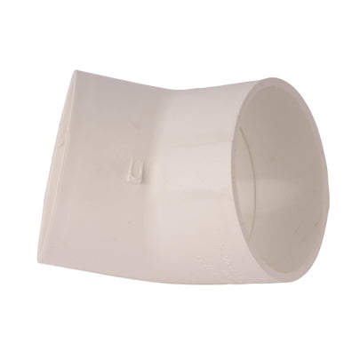 PVC Schedule 40 45° Elbow 4"