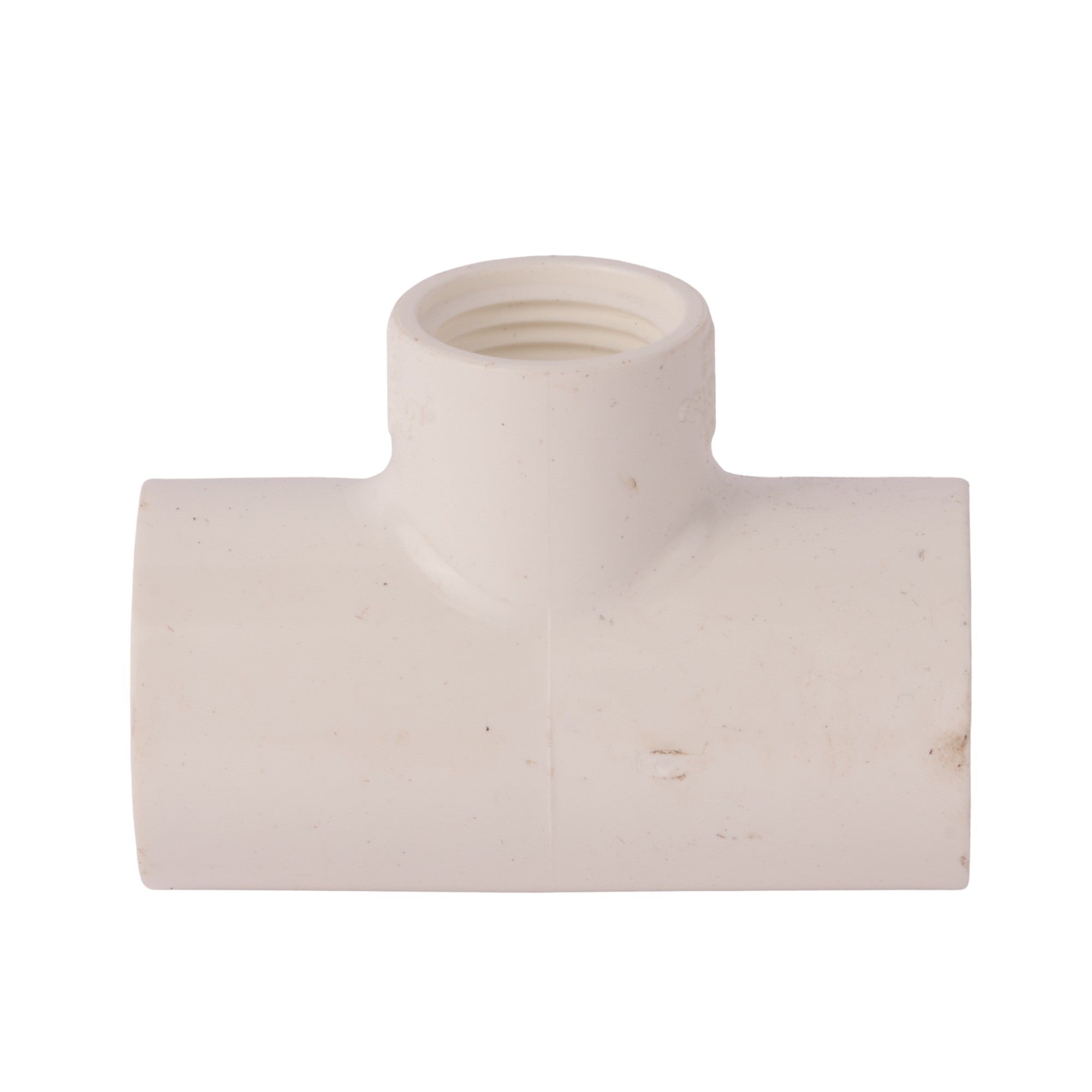 PVC Schedule 40 Reducing Tee (Socket x Socket x FIP) 3/4" x 3/4" x 1/2"