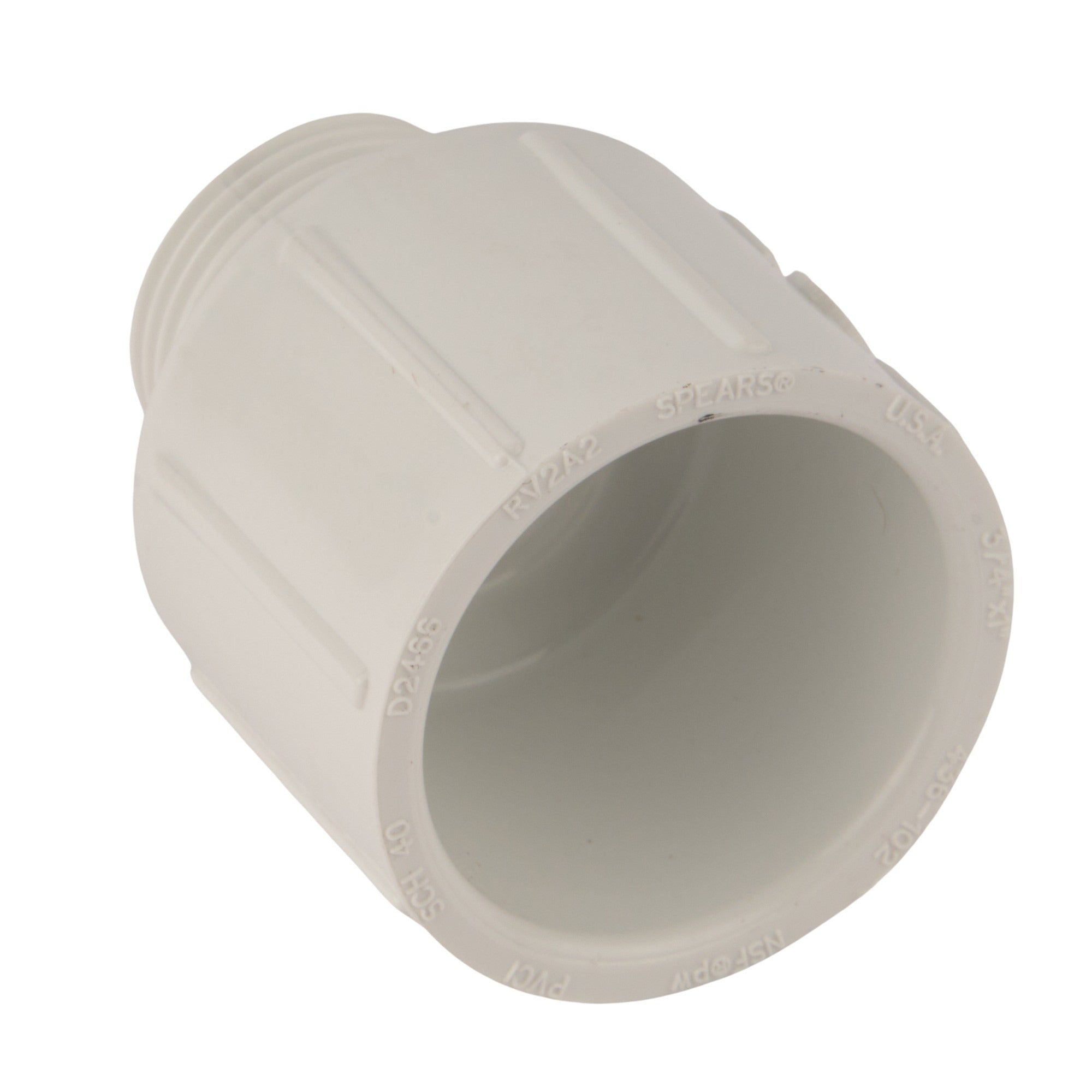 PVC Schedule 40 Reducing Male Adapter 3/4" x 1"