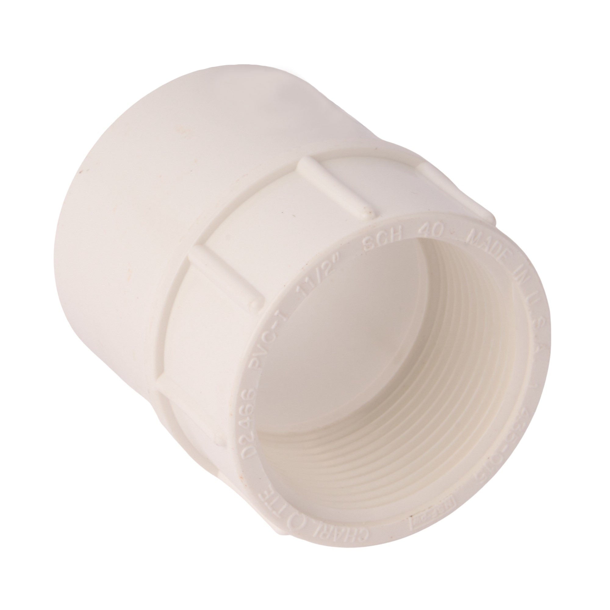 PVC Schedule 40 Female Adapter (Socket x FIP) 1-1/2"