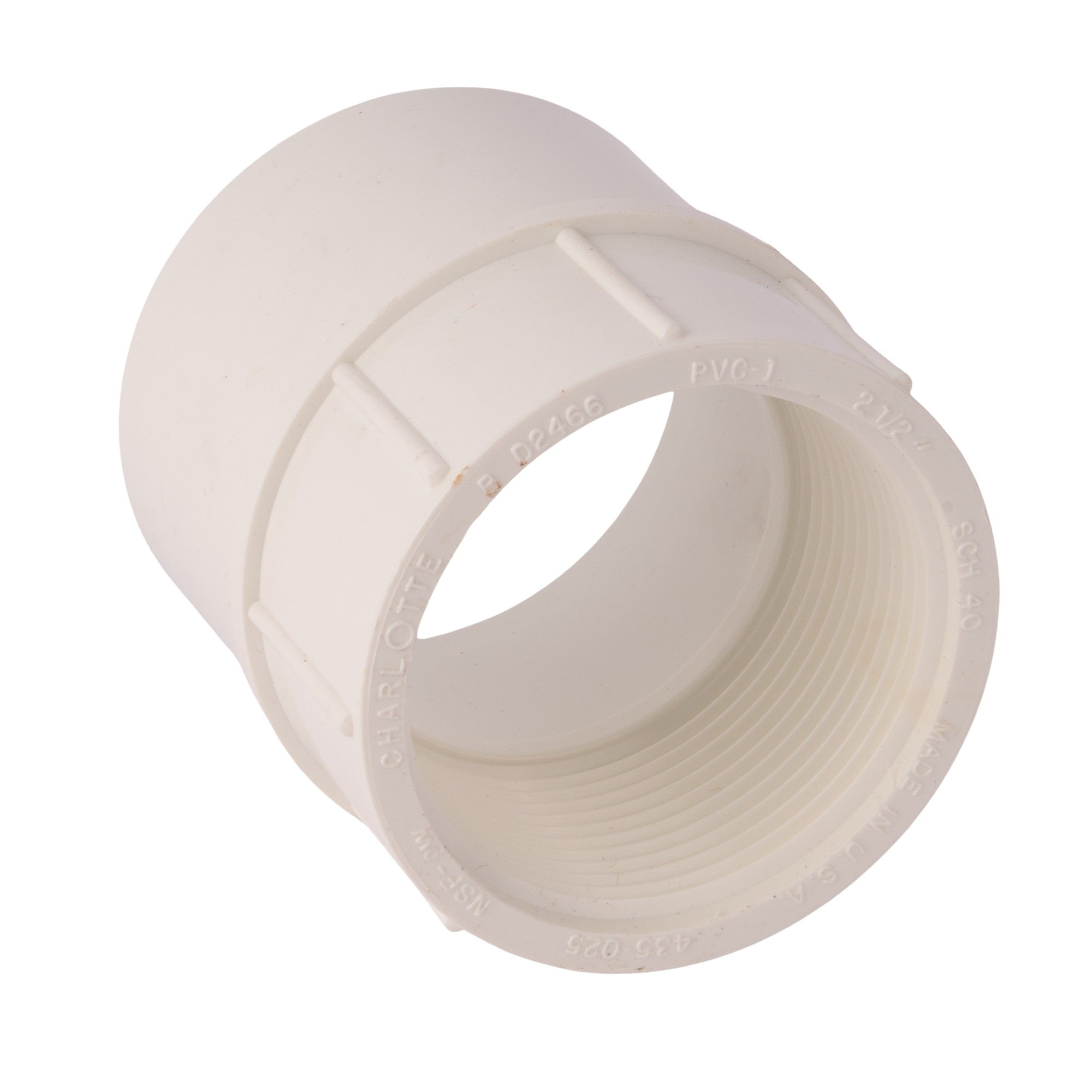 PVC Schedule 40 Female Adapter (Socket x FIP) 2-1/2"