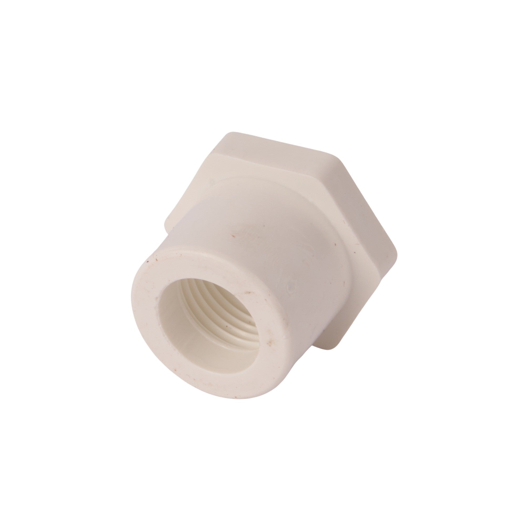 PVC Schedule 40 Reducer Bushing (Spigot x FIP) 3/4" x 1/2"