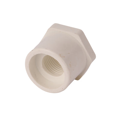 PVC Schedule 40 Reducer Bushing (Spigot x FIP) 1" x 1/2"