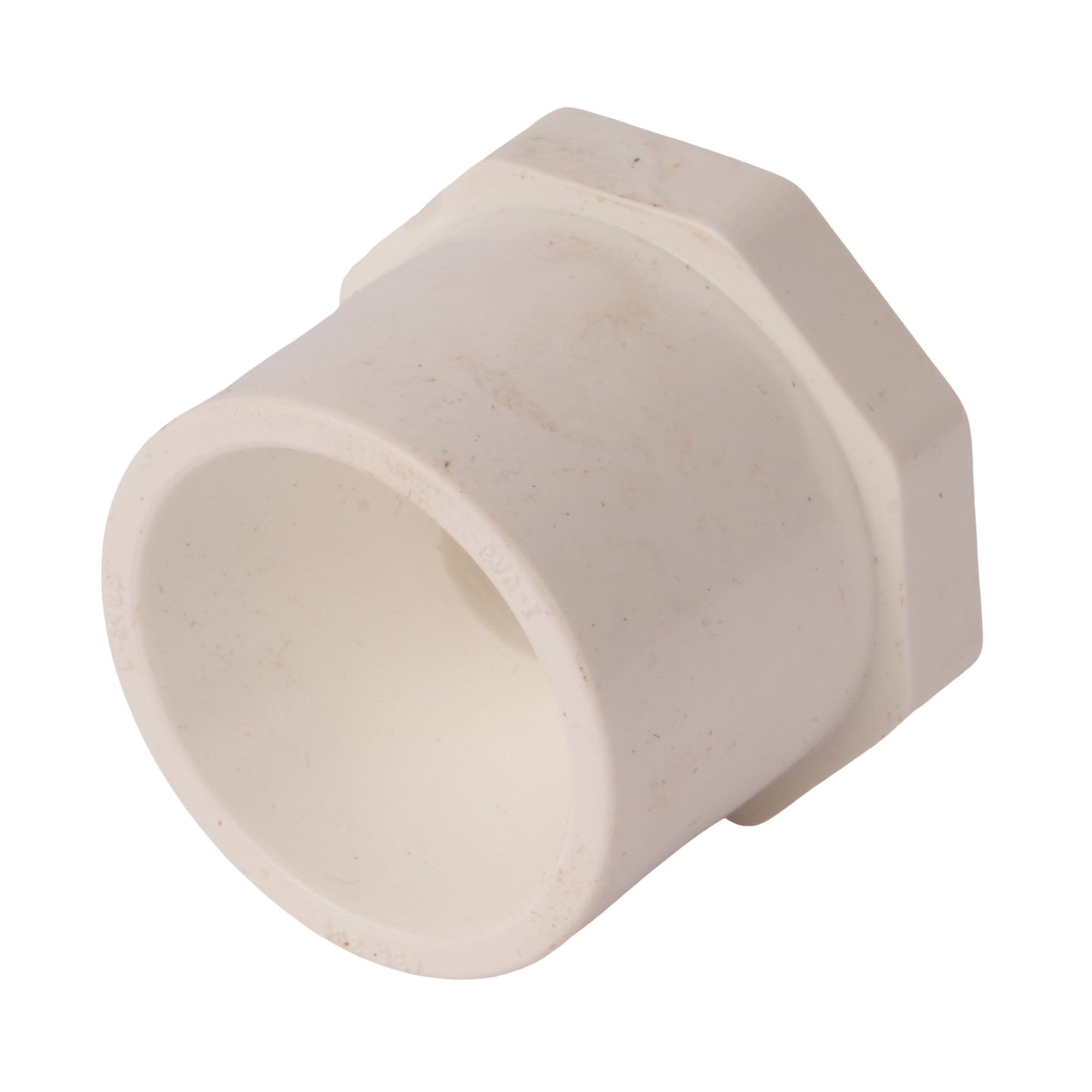 PVC Schedule 40 Reducer Bushing (Spigot x FIP) 1-1/2" x 1/2"