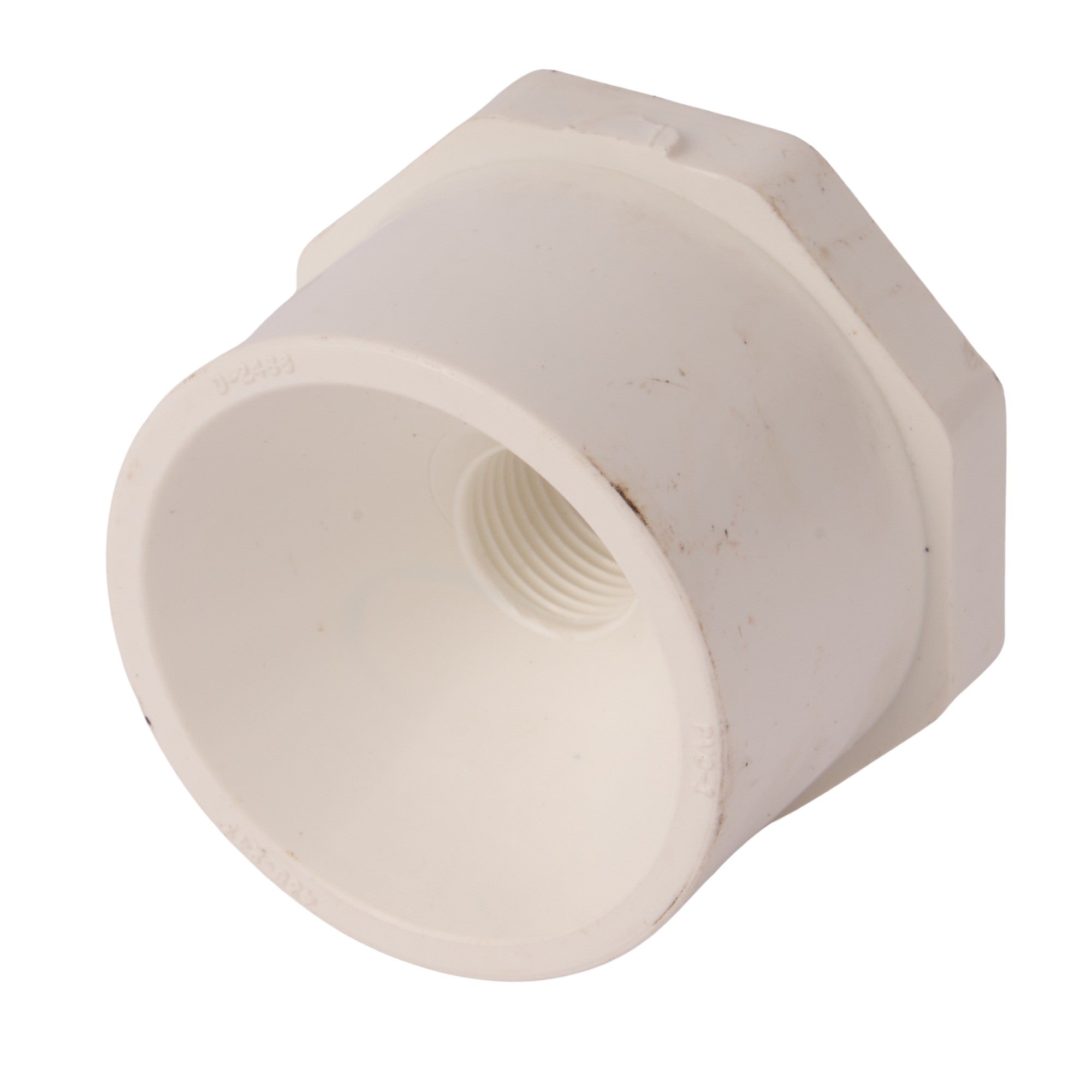 PVC Schedule 40 Reducer Bushing (Spigot x FIP) 2" x 1/2"