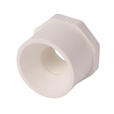PVC Schedule 40 Reducer Bushing (Spigot x FIP) 2" x 1"