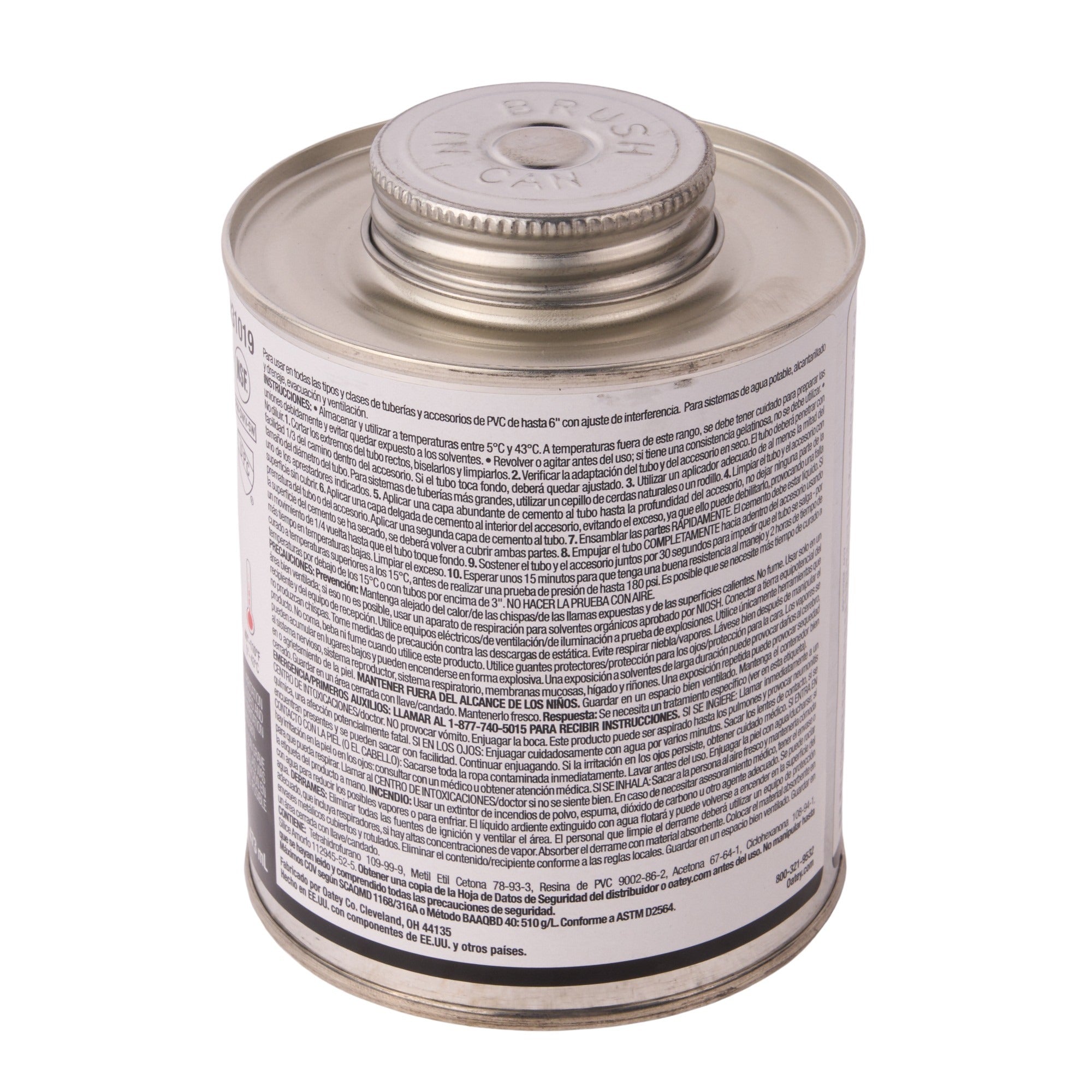 PVC Medium Clear Cement 16 oz.