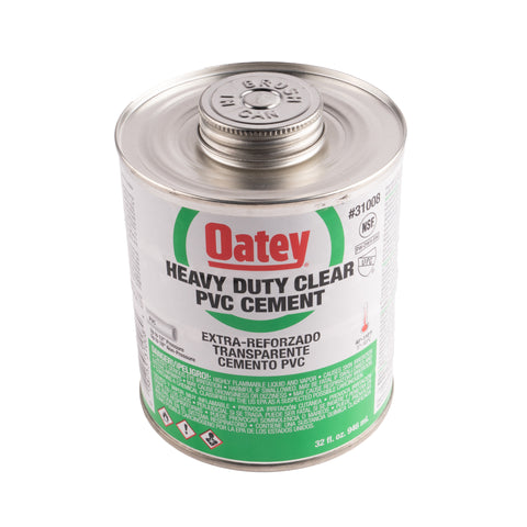Oateyweld Heavy Duty Solvent Cement (Clear) - APEX Supply Co.