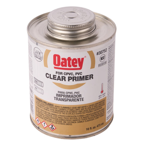 Clear PVC Primer 16 oz.