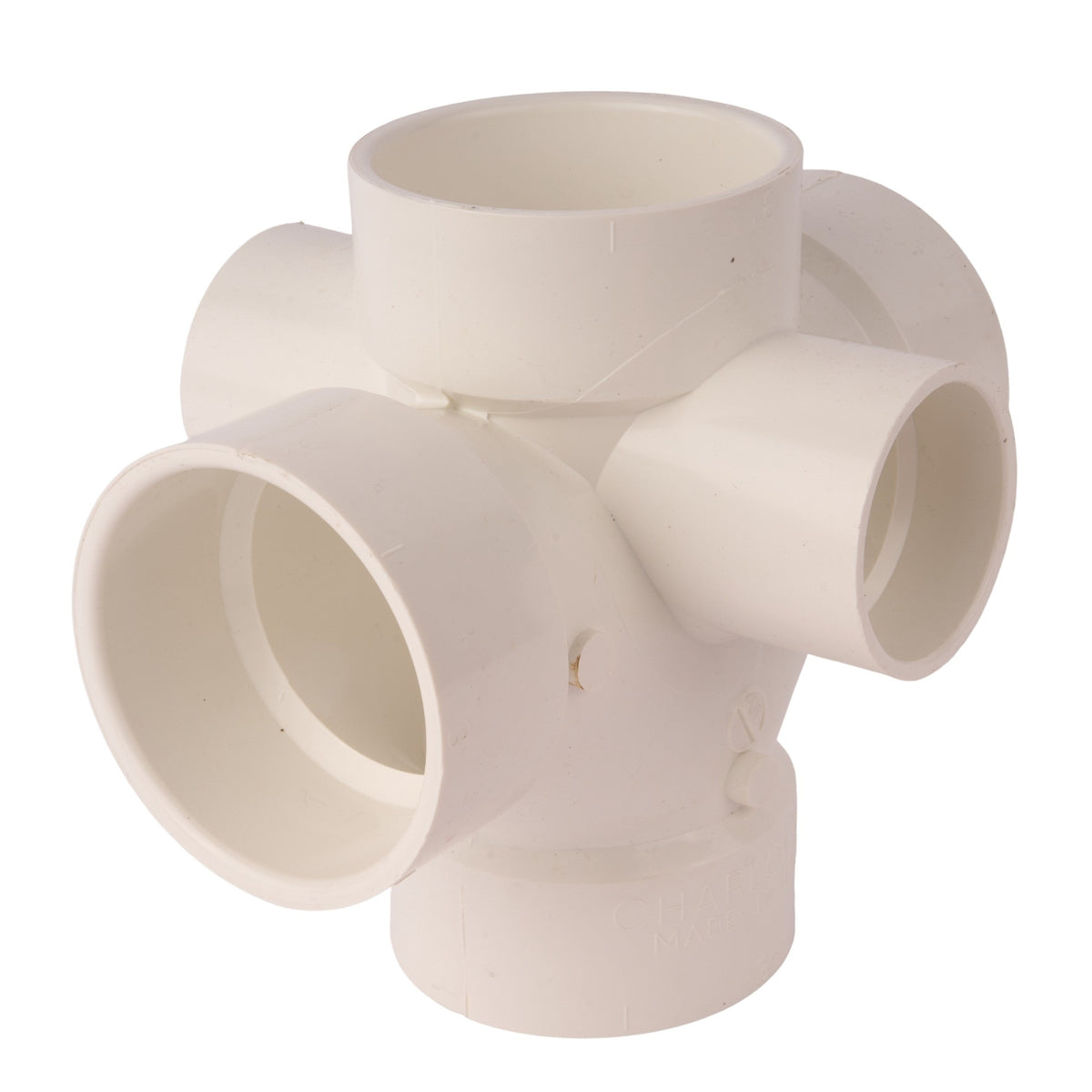 Pvc Ilet PVC DWV Double Sanitary Tee w/2