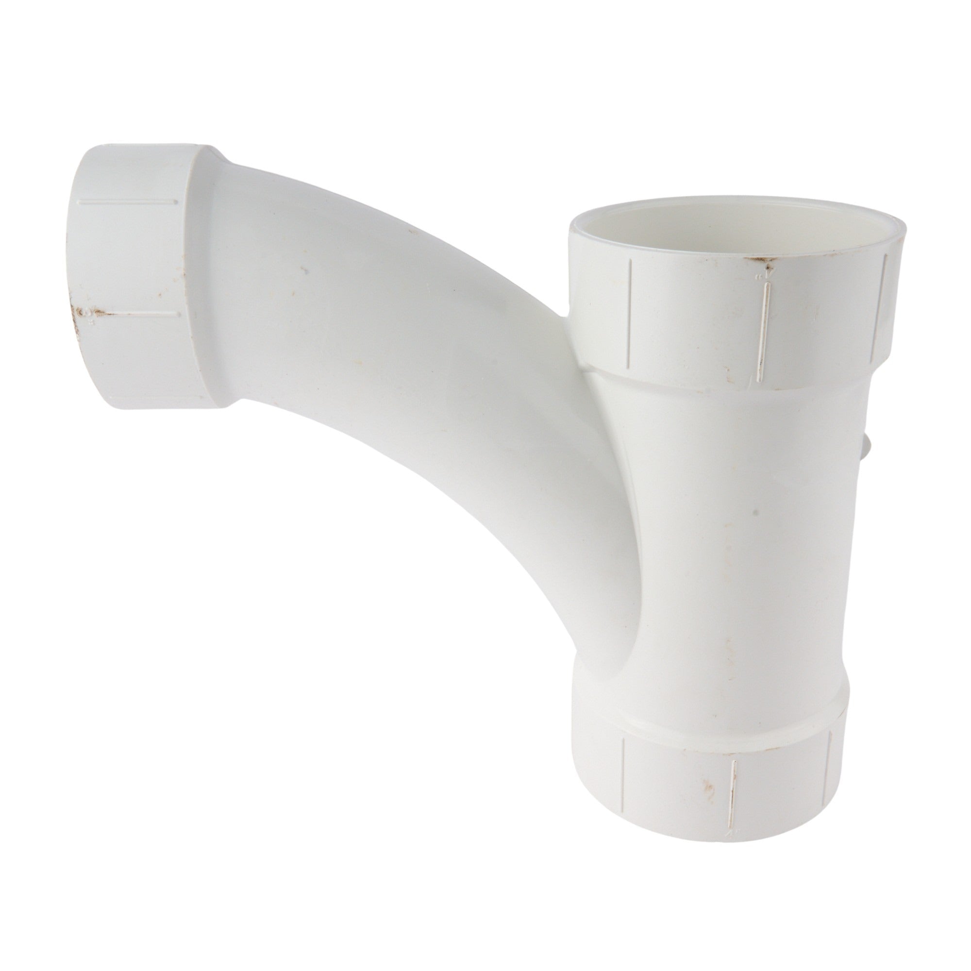 PVC DWV Countersunk Cleanout Plug 4" x 4" x 3"