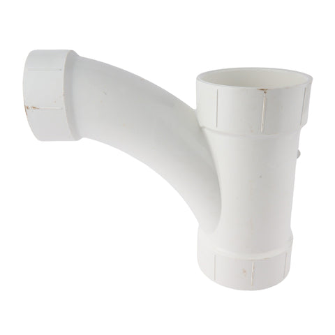 PVC DWV Countersunk Cleanout Plug 4" x 4" x 3"