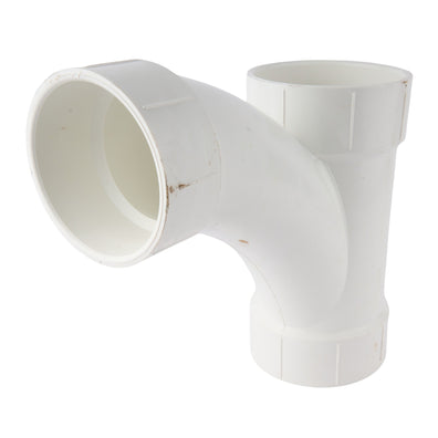 PVC DWV Countersunk Cleanout Plug 4" x 4" x 3"