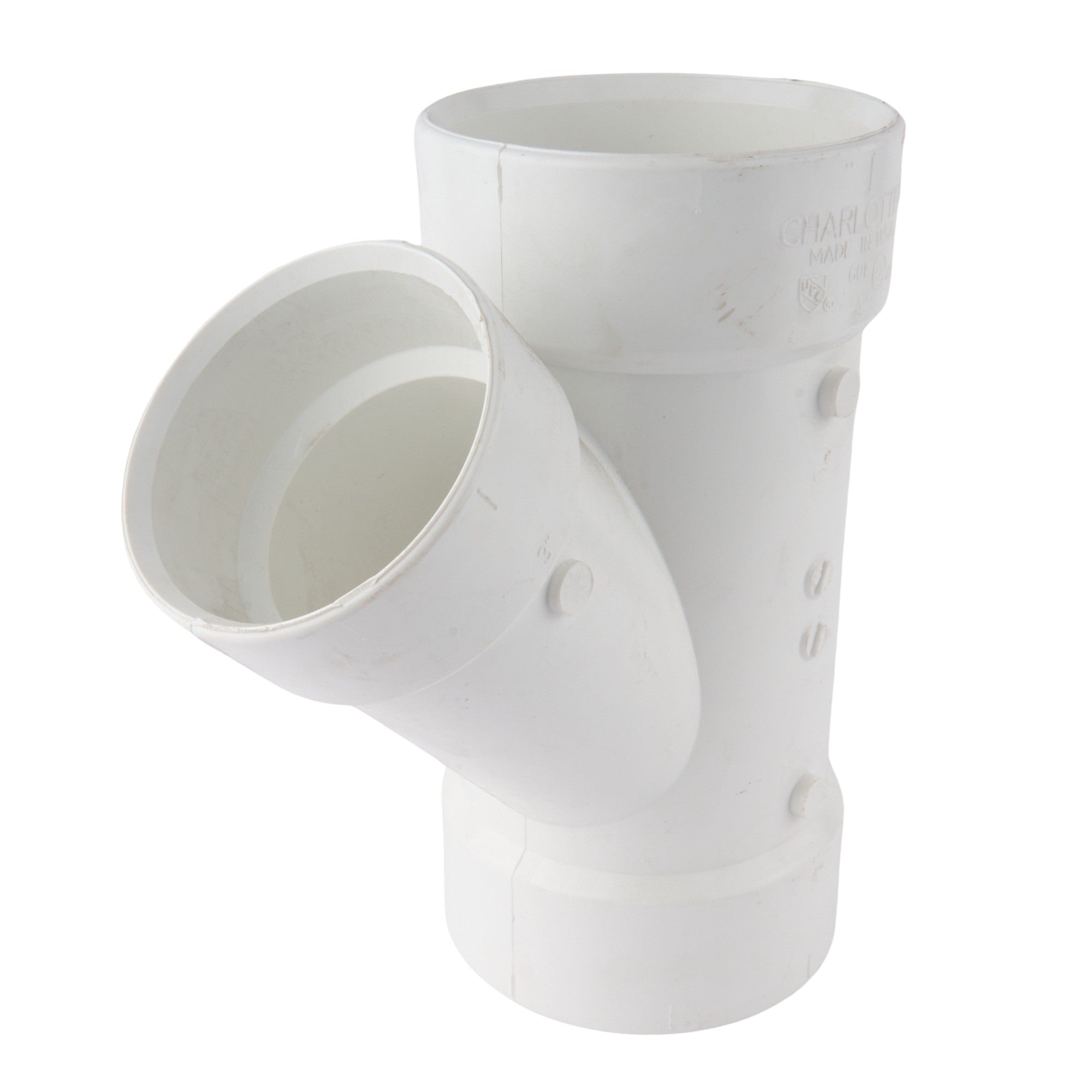 PVC DWV Reducing Wye 4"