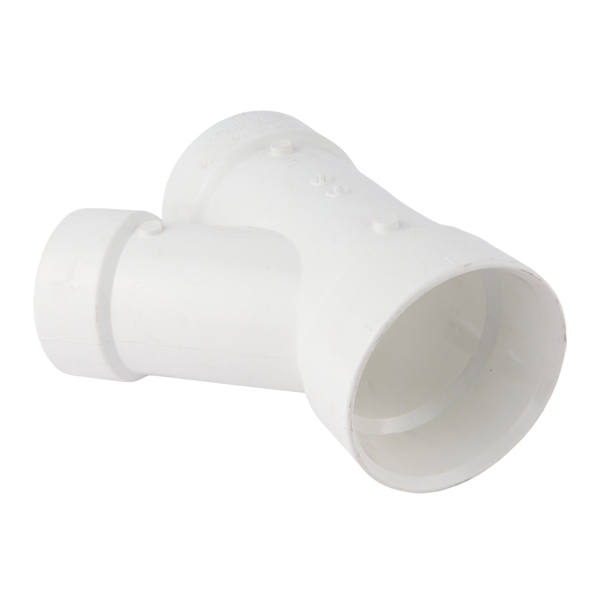 PVC DWV Reducing Wye 4"