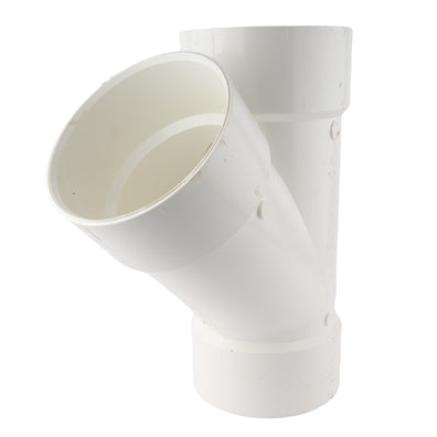PVC DWV Reducing Wye 6"
