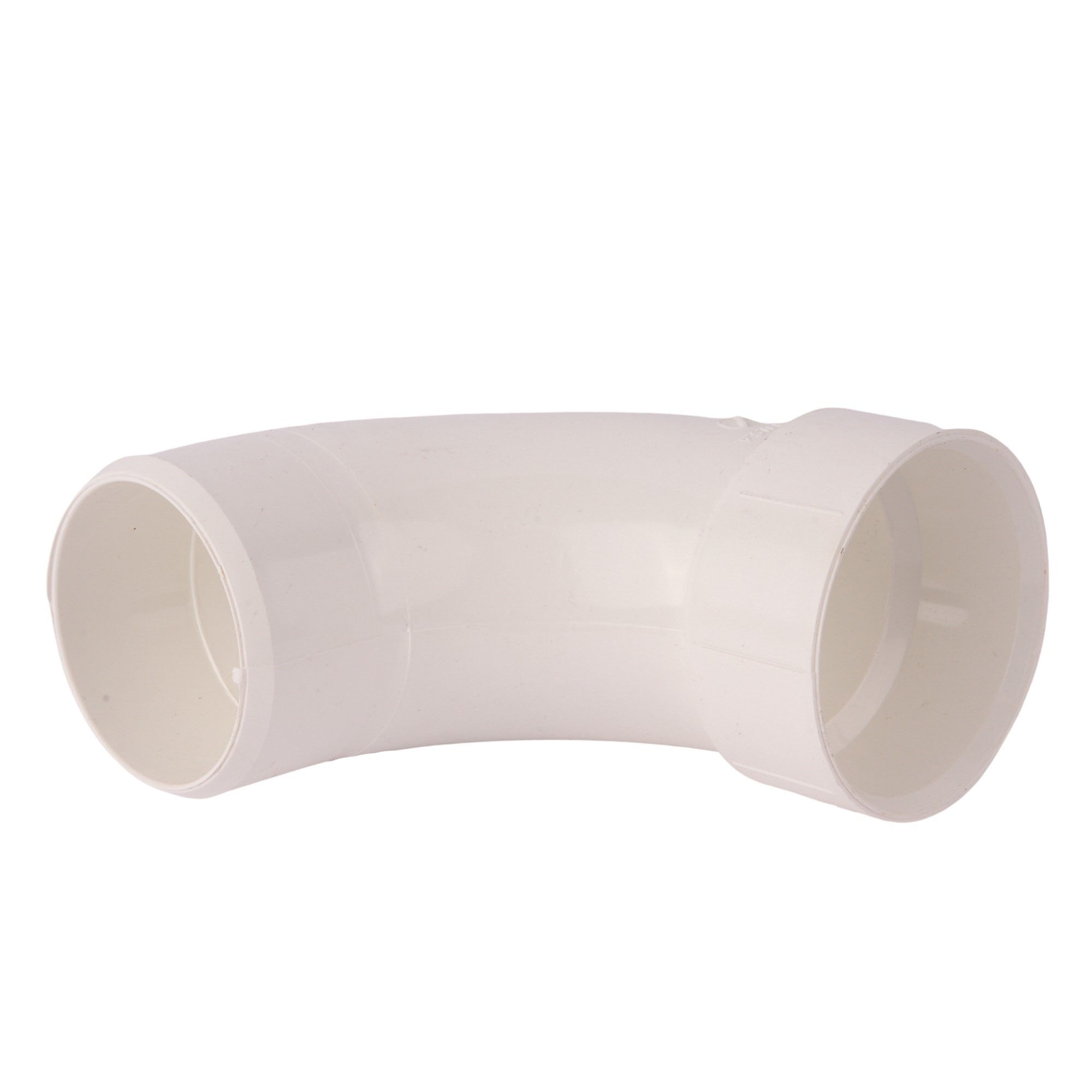 PVC DWV 90° Long Turn Street Elbow (Socket x Spigot) 3"