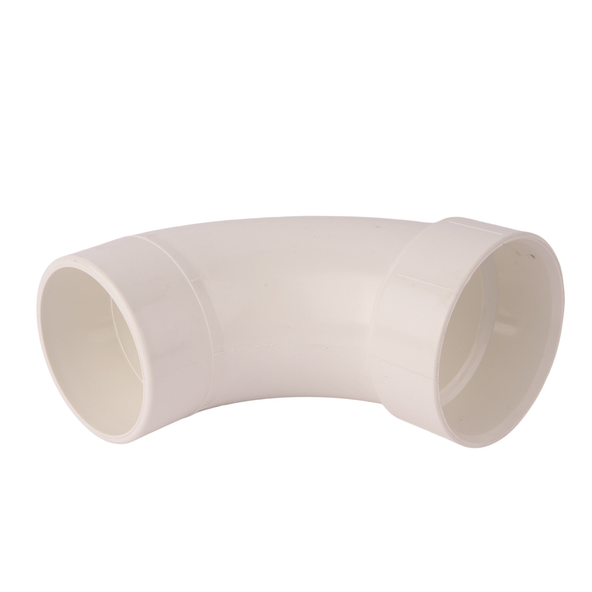 PVC DWV 90° Long Turn Street Elbow (Socket x Spigot) 4"