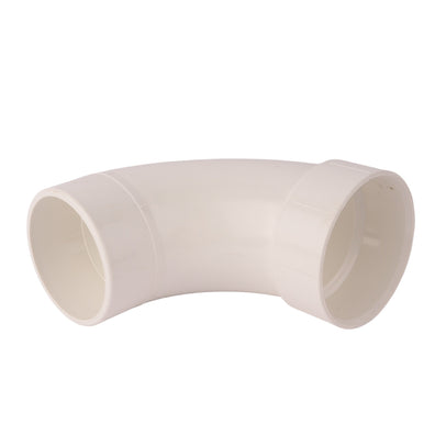 PVC DWV 90° Long Turn Street Elbow (Socket x Spigot) 4"
