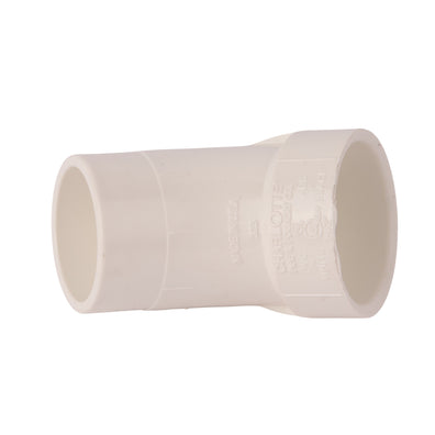 PVC DWV 45° Street Elbow (Socket x Spigot) 1-1/2"