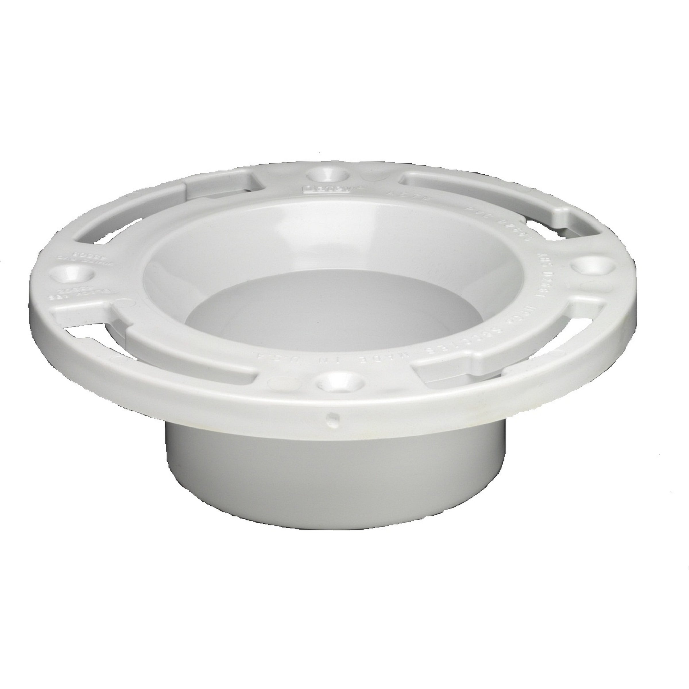 PVC DWV Closet Flange Inside Fit w/o Cap 3" x 3" x 3"