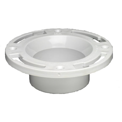 PVC DWV Closet Flange Inside Fit w/o Cap 3" x 3" x 3"