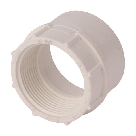 PVC DWV Joint Trap Adapter (Socket x Spigot) 1-1/2"