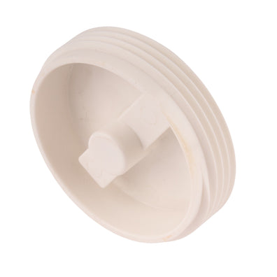 PVC DWV Countersunk Plug 2-1/2"