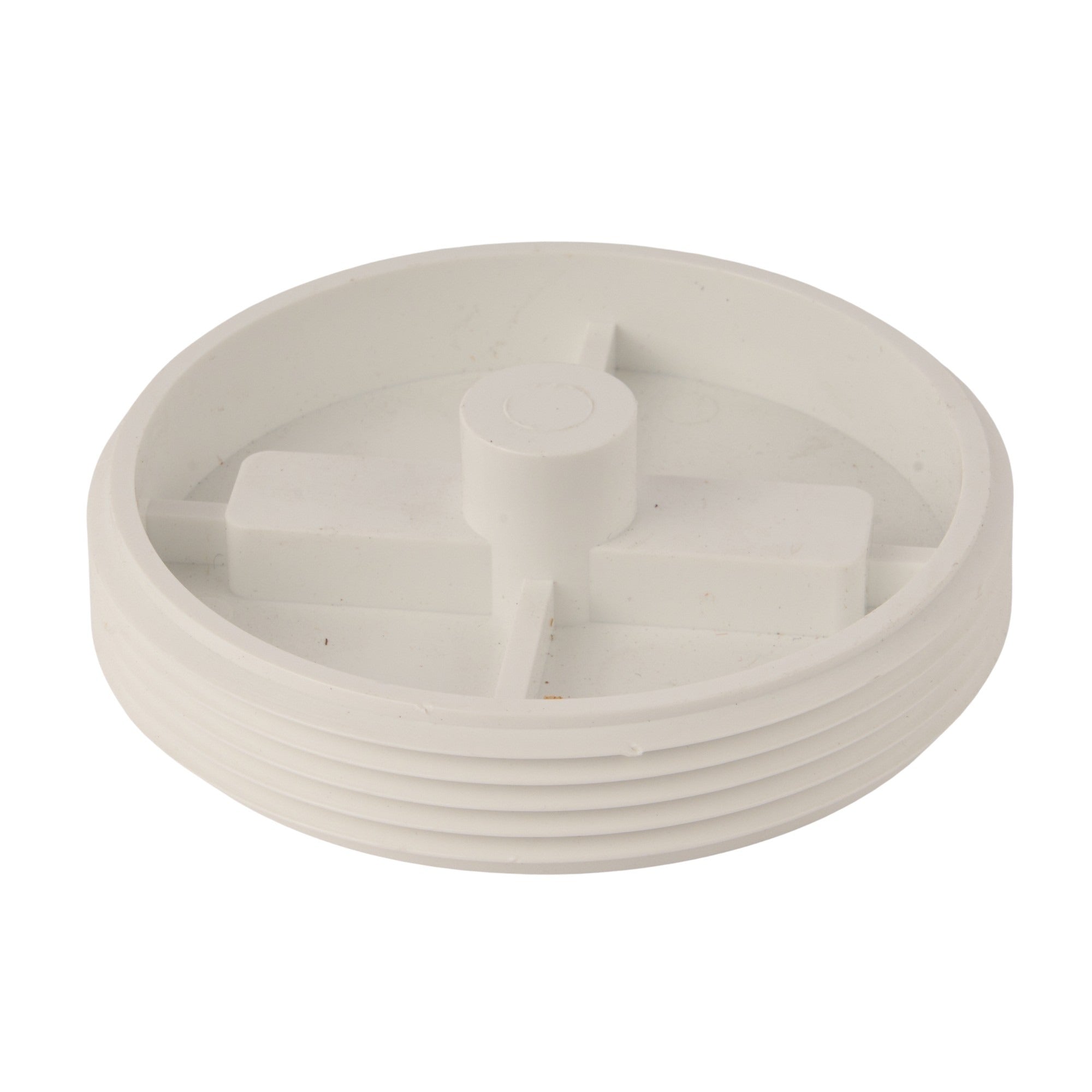 PVC DWV Countersunk Plug 3-1/2"