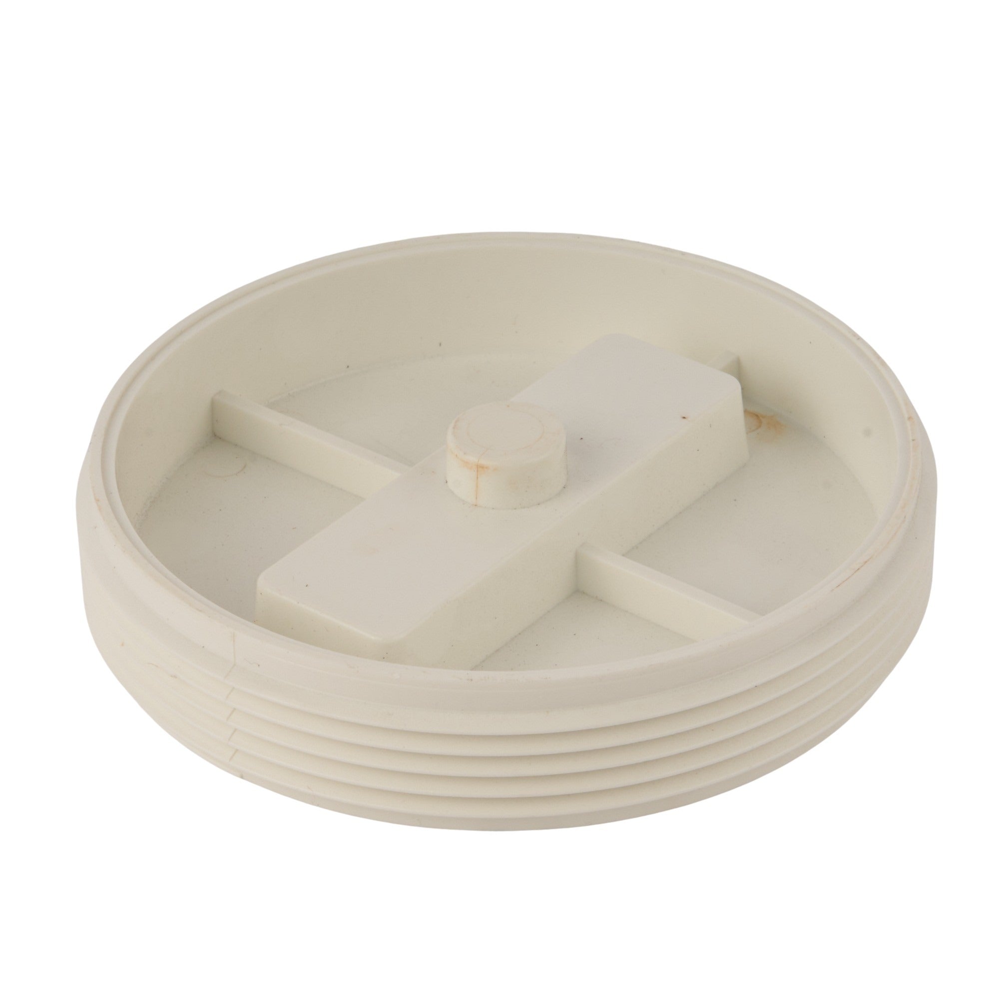 PVC DWV Countersunk Plug 4"