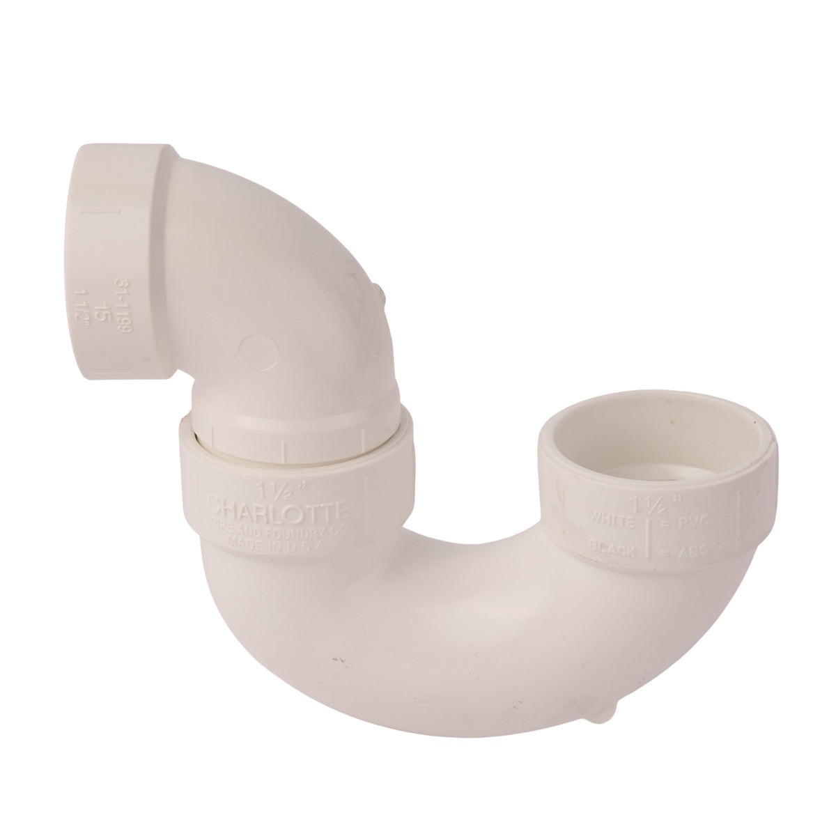 Pvc Horizontal Trap PVC DWV P-Trap – APEX Supply Co.
