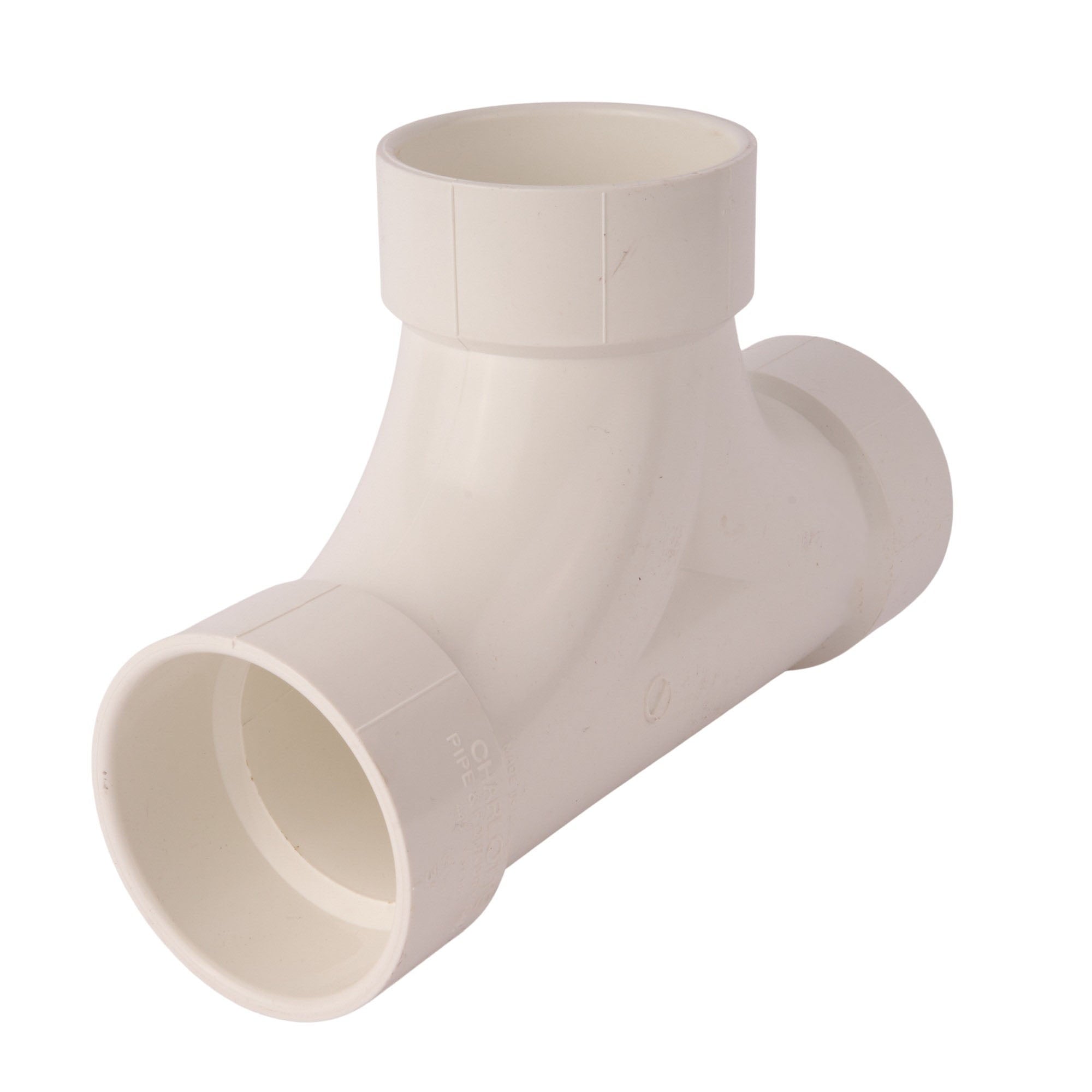 PVC DWV Cleanout Tee 3"