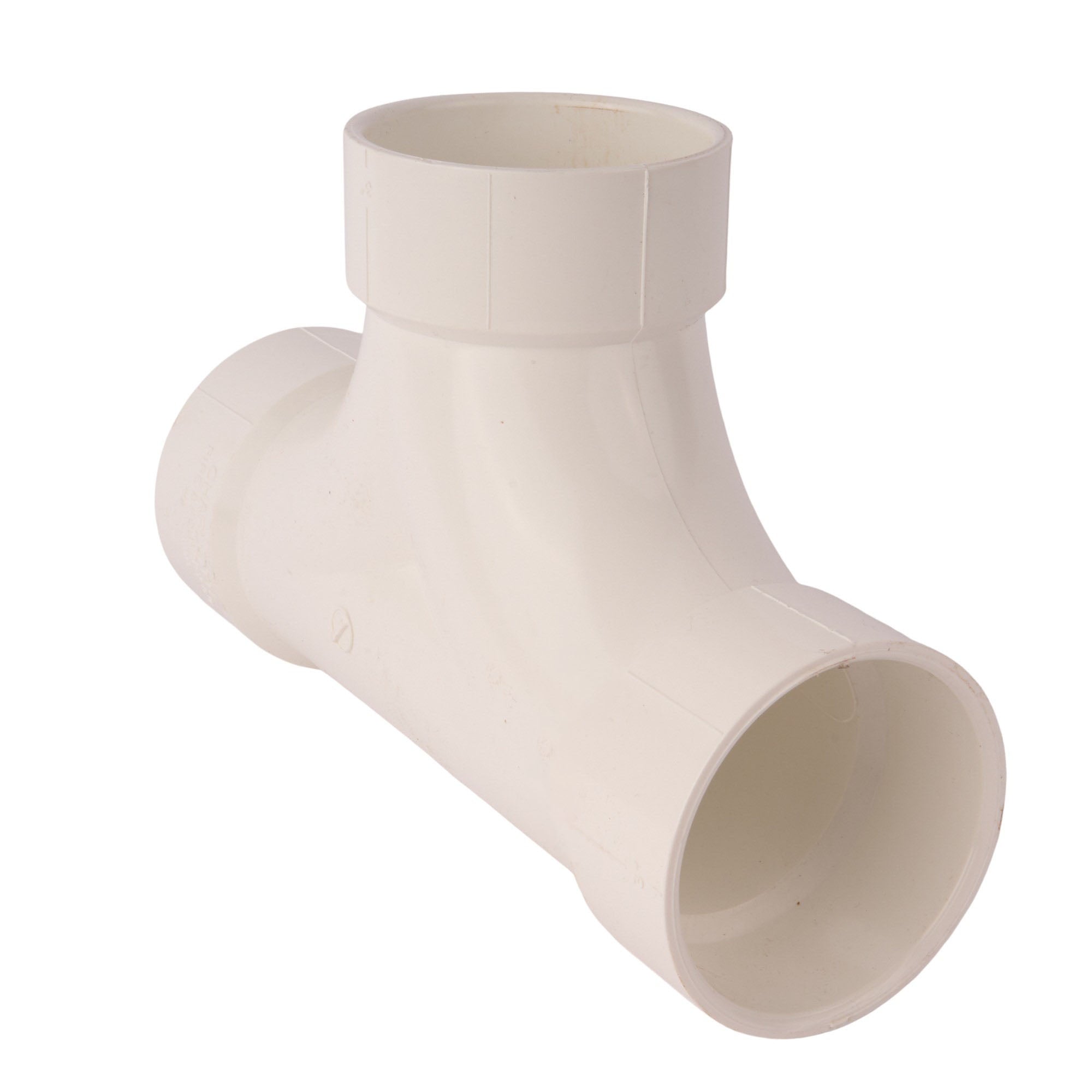 PVC DWV Cleanout Tee 3"