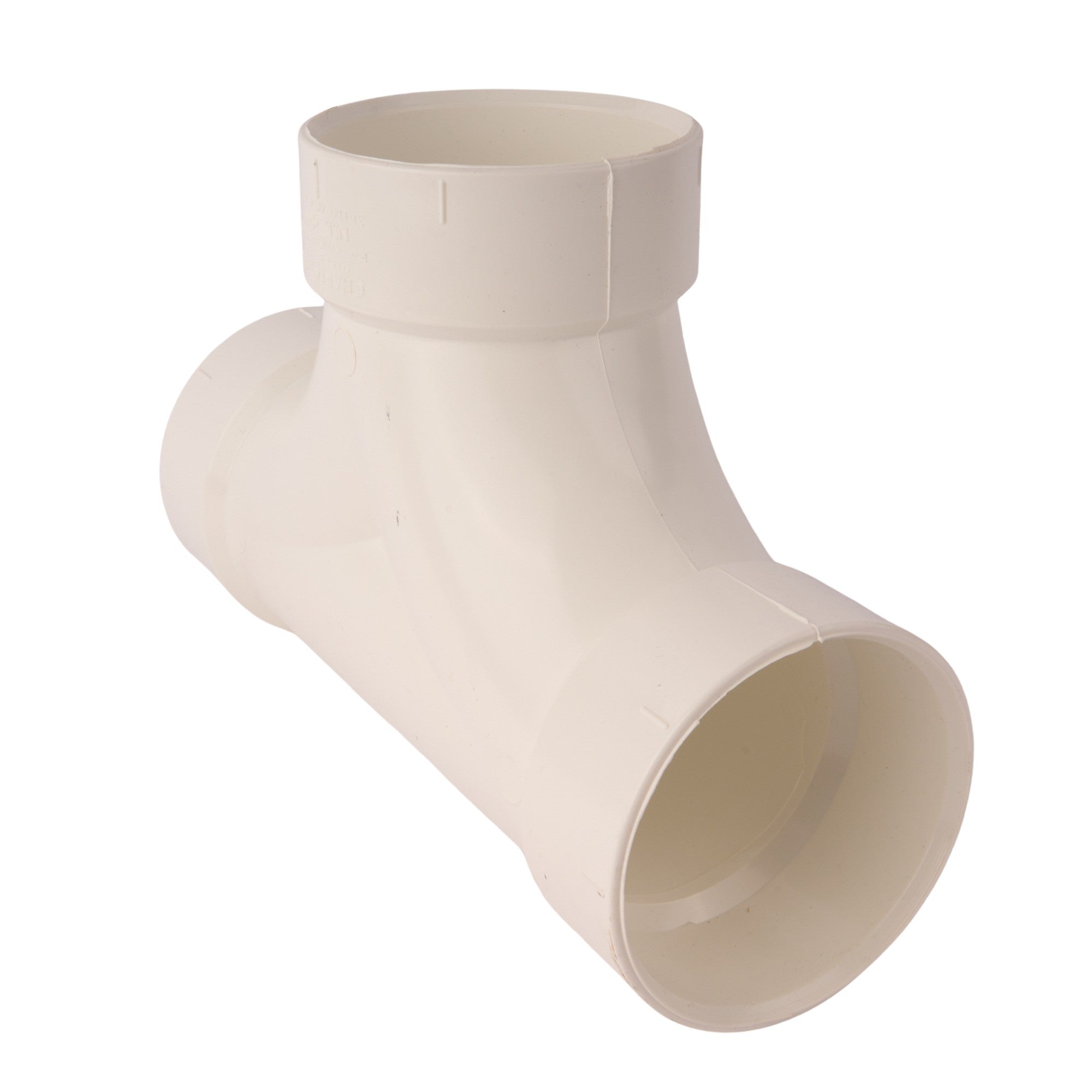 PVC DWV Cleanout Tee 4"